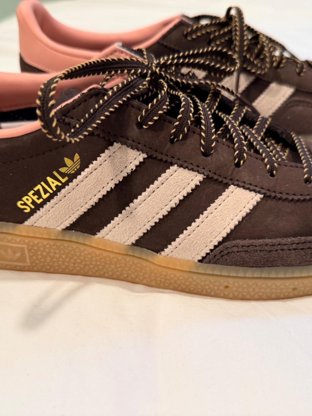 Adidas Spezial Suede Sneakers - Brown & Pink - Picture 2 of 6